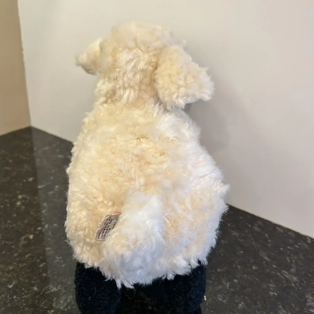 Vintage 1992 GUND Woolie Lamb w/ Ringing Bell Plush Sheep Toy Stuffed Animal 12” - Picture 7 of 11